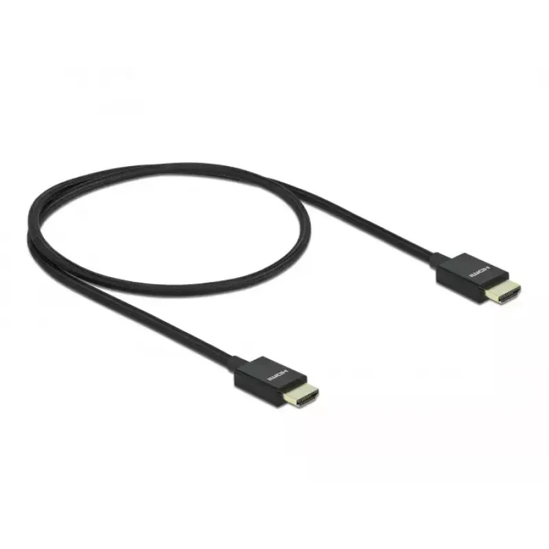 HDMI kabelis DeLOCK Coaxial High Speed 48 Gbps 8K 60 Hz 0,5 m