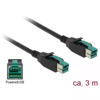 Power kabelis DeLOCK 85494 3 m PoweredUSB