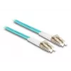 DeLOCK Fiber Optical Cable LC Duplex to LC Duplex OM3 2m