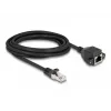 DeLOCK RJ50 ilginimo kabelis kištukas-lizdas S/FTP 3 m juodas
