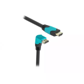 HDMI kabelis DeLOCK 86993 3 m HDMI A tipo standartinis juodai mėlynas