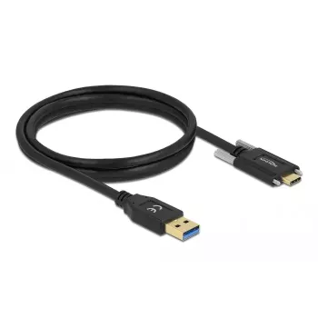 USB laidas DeLOCK 84017 1,5 m USB 3.2 Gen 1 USB-A USB-C juodas