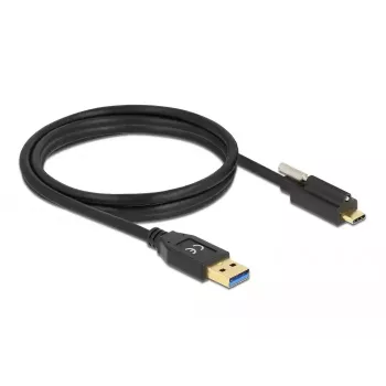 USB kabelis DeLOCK 84028 1,5 m USB 3.2 Gen 1 USB A USB C juodas