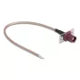 Koaksialinis kabelis DELOCK 90729 RG-316/U 0.2 m su FAKRA D jungtimi, rudas