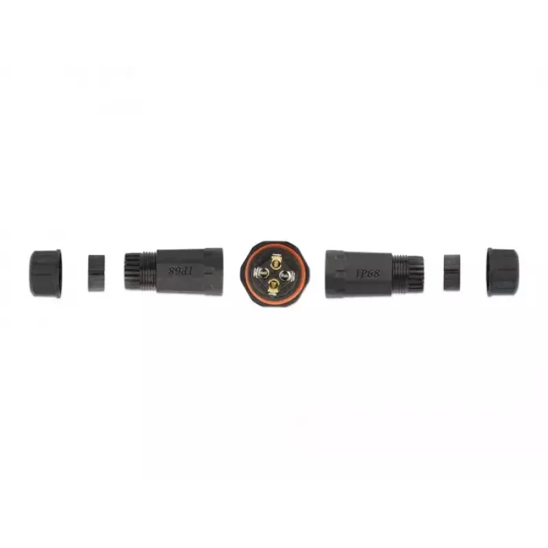 Tiesioginis elektros laidų jungiklis DELOCK 86914 85–260 V juodas 25×114 mm 1 vnt.