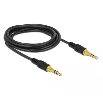 Garso laidas DeLOCK 85551 3m 3,5mm juodas