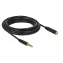 Audio kabelis DeLOCK 85799 5m 4.4mm juodas