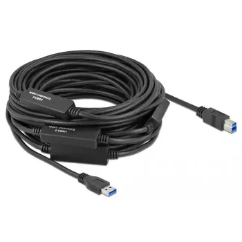 USB laidas DeLOCK 85382 USB 3.2 Gen 1 20 m USB A USB B juodas