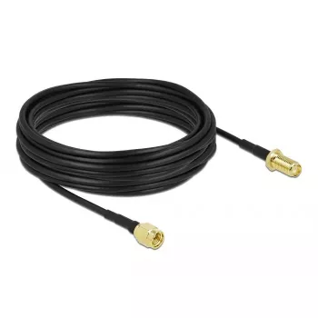 Anteninis kabelis DeLOCK SMA kištukas – SMA lizdas LMR/CFD100 10 m