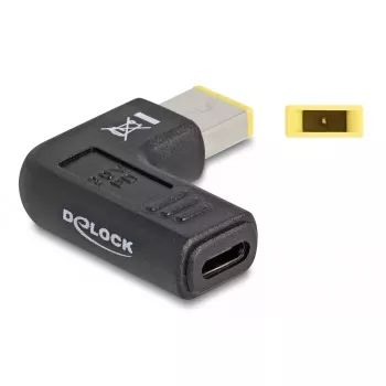 DeLOCK Adapter USB Type-C lizdas į Lenovo 11,0 x 4,5 mm kištuką 90° kampu