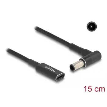 DeLOCK adapteris USB Type-C lizdas – Sony 6,0 x 4,3 mm kištukas 90° 15 cm