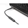 DeLOCK adapteris laidas USB Type-C lizdas į Samsung 5.5 x 3.0 mm kištuką 90° kampu 15 cm