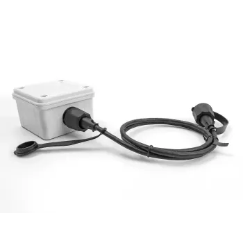 DeLOCK tinklo kabelis RJ45 kištukas – RJ45 kištukas Cat.6 STP 1m IP68 juodas