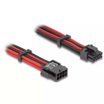 Vidinis maitinimo ilginimo kabelis DELOCK 80975 — 8-pin į PCI-E 6+2-pin, 0,3 m