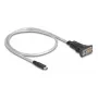 DeLOCK adapteris USB Type-C į RS-422/485 vyriškas 6 kontaktų gnybtų blokas 0,5 m