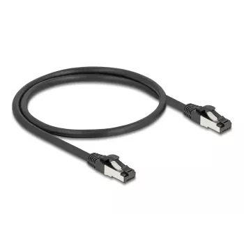DeLOCK 80570 tinklo kabelis RJ-45 Cat8.1 0,5 m juodas