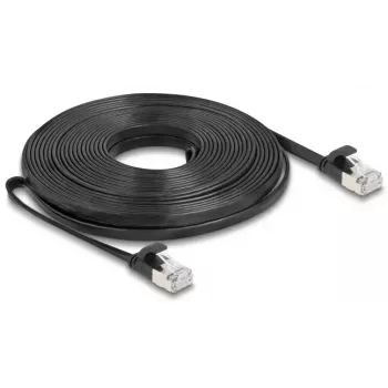 Tinklo kabelis DeLOCK 81169 RJ-45 Cat6a 10 m Juodas