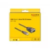 DeLOCK adapteris USB 2.0 Type-A į RS-232 D-Sub 9 kontaktų kištukas 3 m