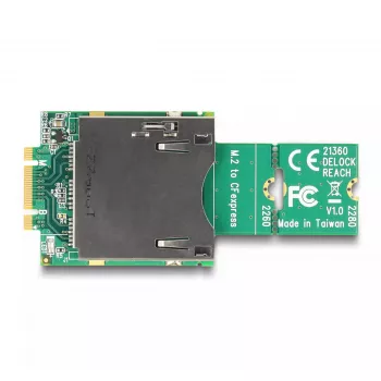 DeLOCK adapteris M.2 Key B+M vyriškas į CFexpress B lizdą, M.2, CFexpress B, CF