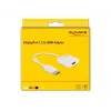 Adapteris DisplayPort 1.2 (vyriškas) į HDMI (moteriška) 4K DeLOCK 63586