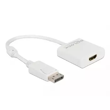 Adapteris DisplayPort 1.2 (vyriškas) į HDMI (moteriška) 4K DeLOCK 63586