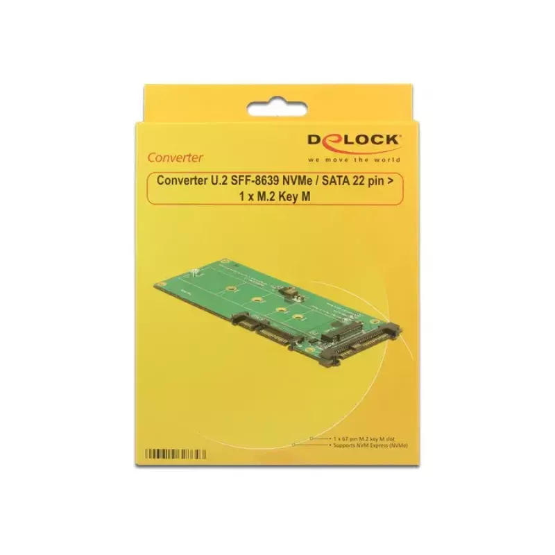 DeLOCK 62864 vidinė M.2 sąsajos plokštė