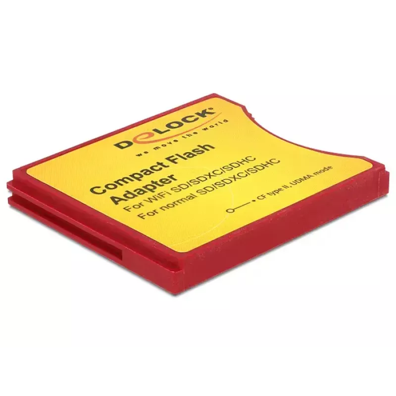 DeLOCK 62542 SD/SDHC/SDXC kortelių adapteris į CompactFlash