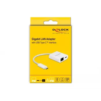 Tinklo adapteris DeLOCK 65402 Ethernet 5000 Mbit/s USB-C