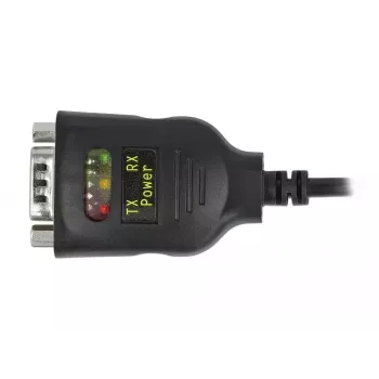 Adapteris USB Type-C į 1 x Serial RS-232 DB9 DeLOCK 64038