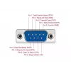USB Type-C į RS-232 DB9 adapteris DeLOCK 90414 su LED testeriu