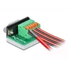 Adapteris D-Sub9 lizdas į gnybtų bloką su mygtuku DeLOCK 66557