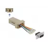 Surinkimo rinkinys D-Sub 9 pin kištukas (mot.) į RJ12 6P/6C DeLOCK 66759