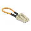 Optinis skaidulinis kilpos adapteris DeLOCK 86930 LC OM2 daugiamodis smėlio spalvos