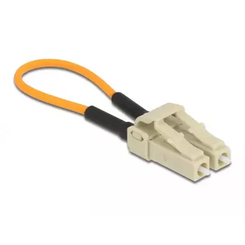 Optinis skaidulinis kilpos adapteris DeLOCK 86930 LC OM2 daugiamodis smėlio spalvos
