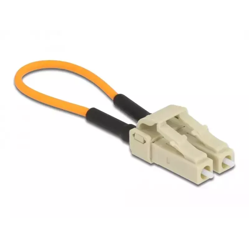 Optinis skaidulinis kilpos adapteris DeLOCK 86930 LC OM2 daugiamodis smėlio spalvos