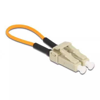 Optinis skaidulinis kilpos adapteris DeLOCK 86930 LC OM2 daugiamodis smėlio spalvos