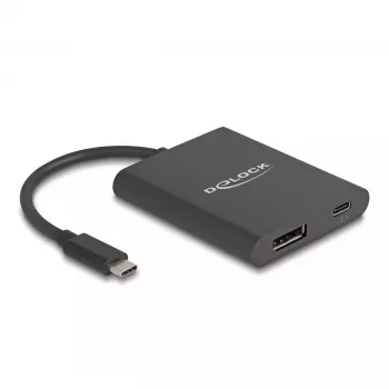 DeLOCK USB Type-C adapteris į DisplayPort 8K HDR Power Delivery 60W