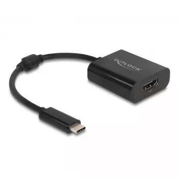 DeLOCK USB Type-C adapteris į HDMI 8K HDR juodas 0,15 m