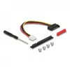 DeLOCK M.2 Key A+E į PCIe x8 NVMe adapteris su kampuota jungtimi ir 20 cm laidu