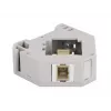Keystone modulis DELOCK 87167 — SC į SC adapteris, pilkas, 60,1×59,4×21,6 mm