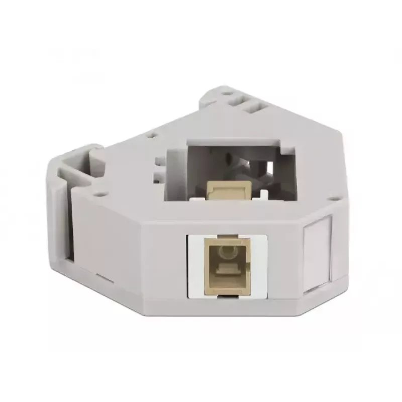 Keystone modulis DELOCK 87167 — SC į SC adapteris, pilkas, 60,1×59,4×21,6 mm
