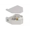 Keystone modulis DELOCK 87167 — SC į SC adapteris, pilkas, 60,1×59,4×21,6 mm