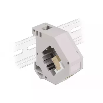 Keystone modulis DELOCK 87167 — SC į SC adapteris, pilkas, 60,1×59,4×21,6 mm
