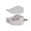 DeLOCK DIN rail adapteris ST Simplex moteris – ST Simplex moteris pilkas
