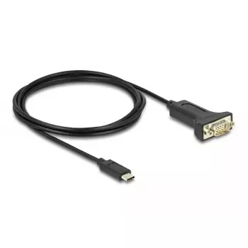 DeLOCK adapteris USB Type-C į RS-232 D-Sub 9 kontaktų kištukas 2 m