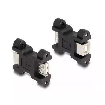 DeLOCK USB 2.0 adapteris Type-A motina į Type-B motiną su varžtiniu fiksavimu