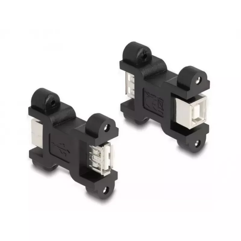 DeLOCK USB 2.0 adapteris Type-A motina į Type-B motiną su varžtiniu fiksavimu