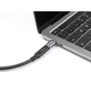 DeLOCK USB adapteris 40 Gbps USB Type-C PD 3.1 240 W vyriškas į moterišką prievado apsauga 8K 60 Hz metalinis