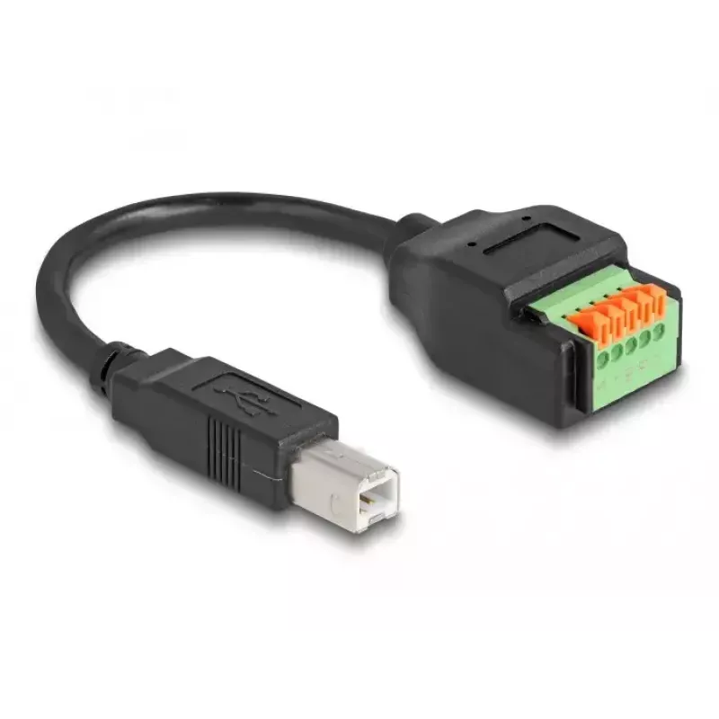 DeLOCK USB Type-C 2.0 Moteriškas į Terminalų Bloką Adapteris 66457