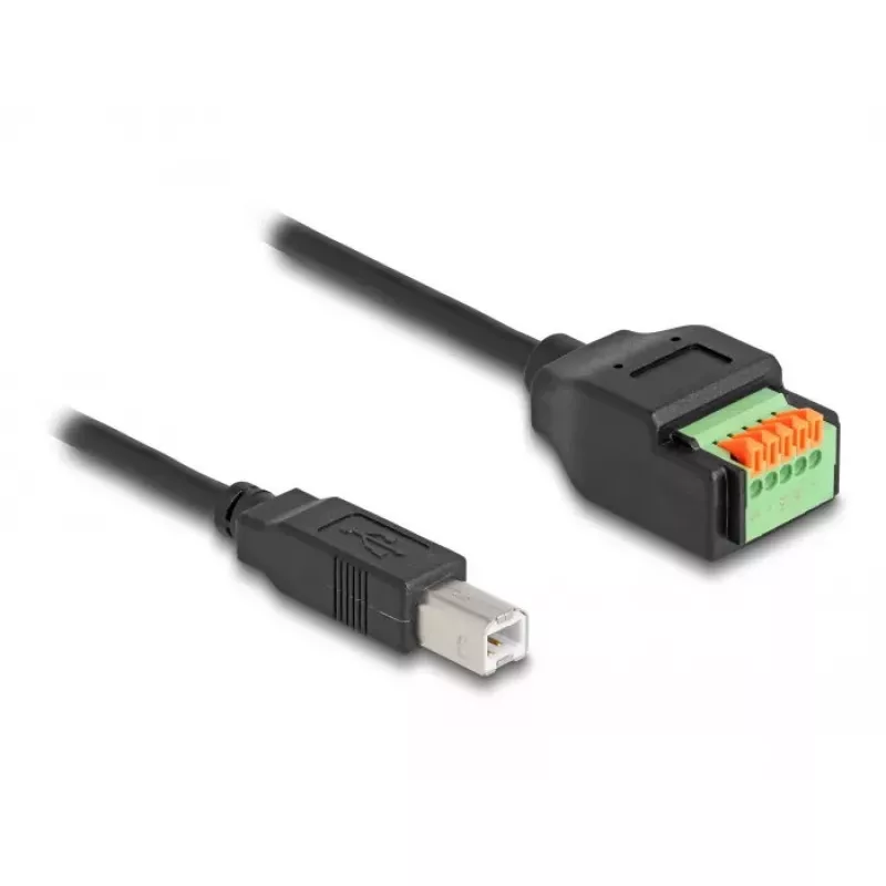 DeLOCK USB Type-C 2.0 Moteriškas į Terminalų Bloką Adapteris 66457